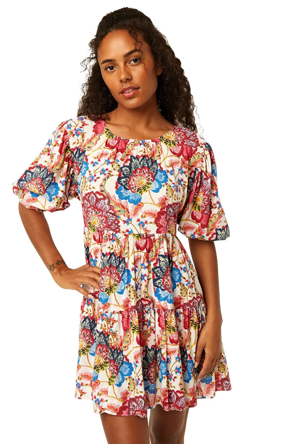 misa floral mini dress Misa