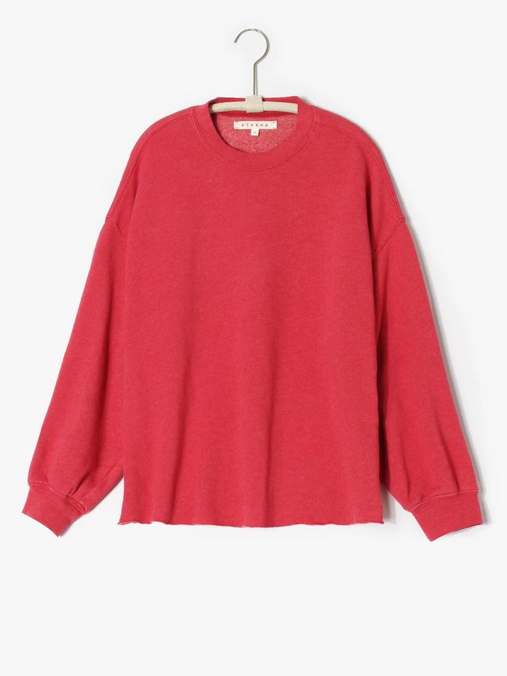 Xirena - Honor Sweatshirt in Faded Red