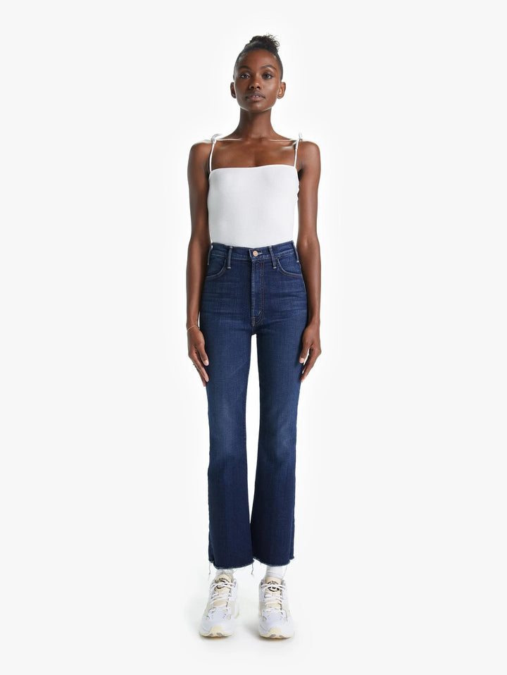 Mother Denim - The Hustler Ankle Fray Jean in Bombay Lost and Found