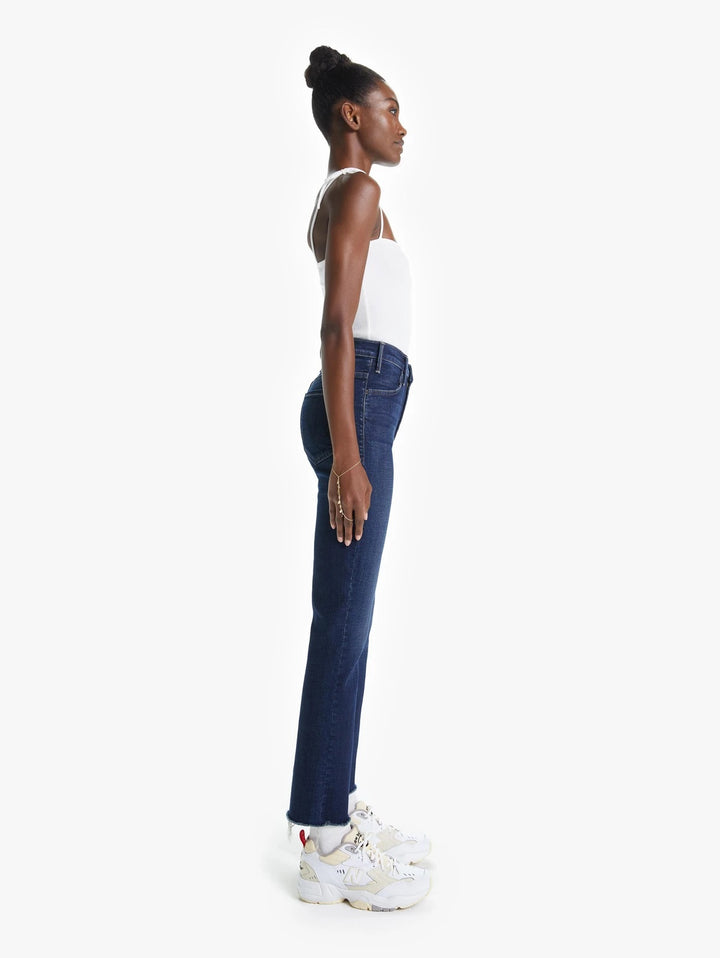 Mother Denim - The Hustler Ankle Fray Jean in Bombay Lost and Found