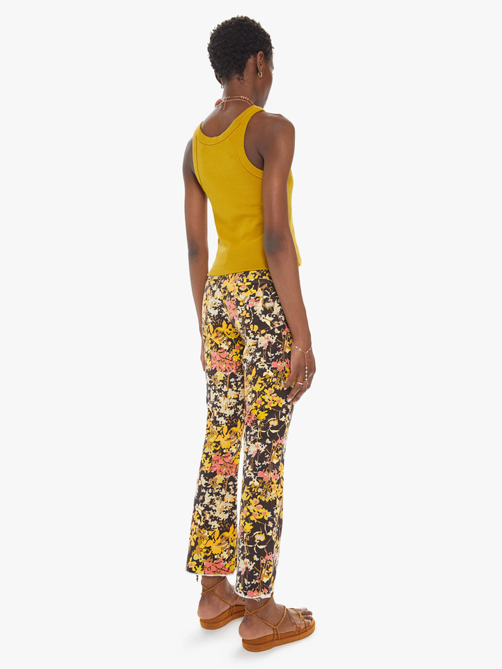 Mother Denim - The Hustler Ankle Fray in Autumn Floral