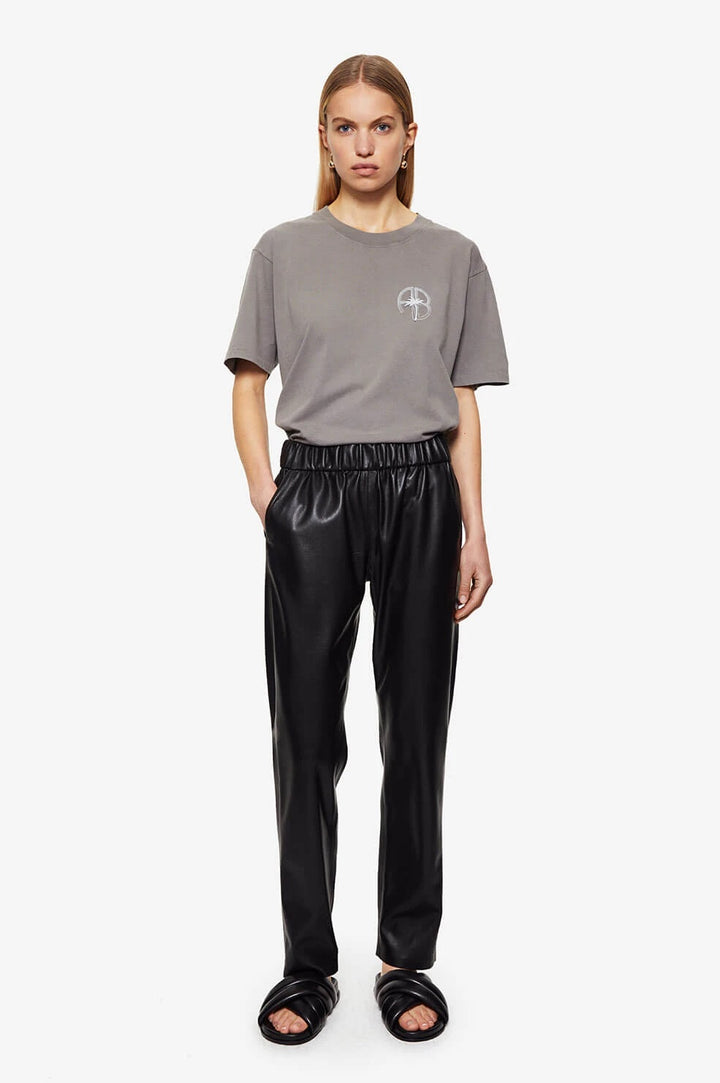 Anine Bing - Ida Tee Palm in Washed Grey
