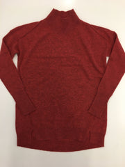 White + Warren - Circular Hem Standneck