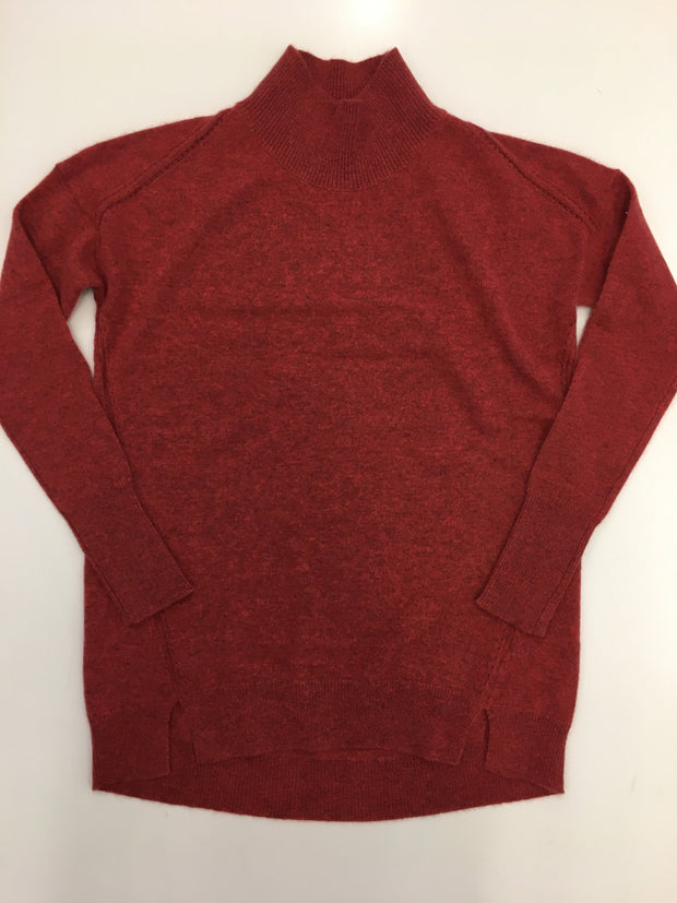 White + Warren - Circular Hem Standneck