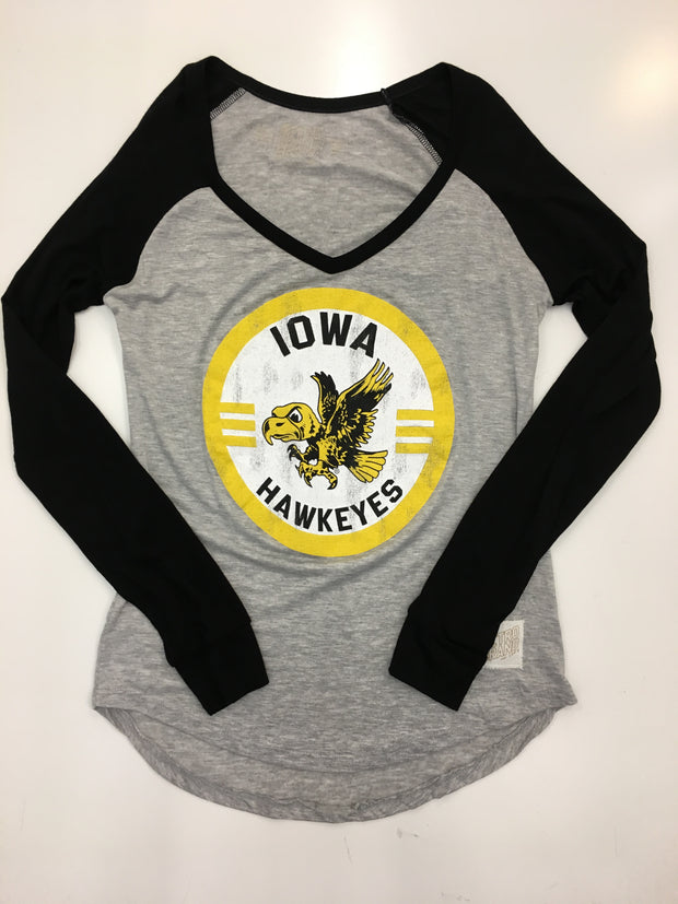 Retro Sport - Women's Contrast V-neck Raglan
