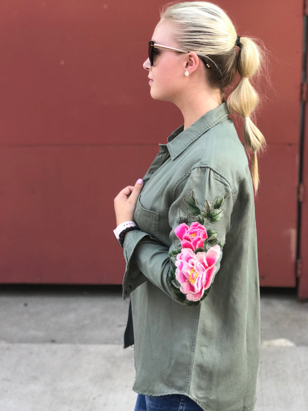 Rails - Marcel Sage w/ Pink Floral
