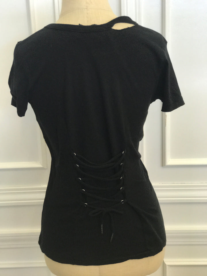 n:Philanthropy - Femi Tee in Black Cat