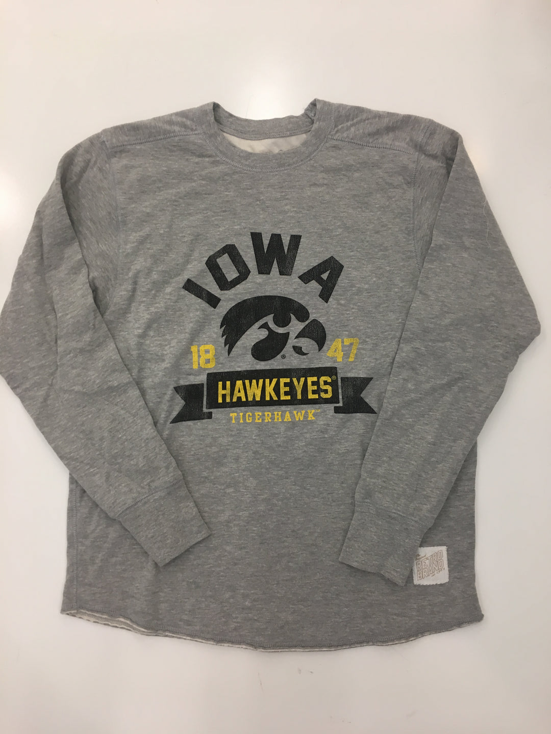 Retro Sport - Men's Long Sleeve Deconstructed Crew