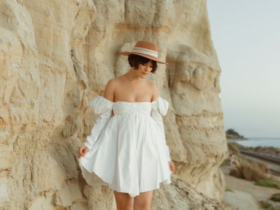 Freya - Almond Hat In Camel