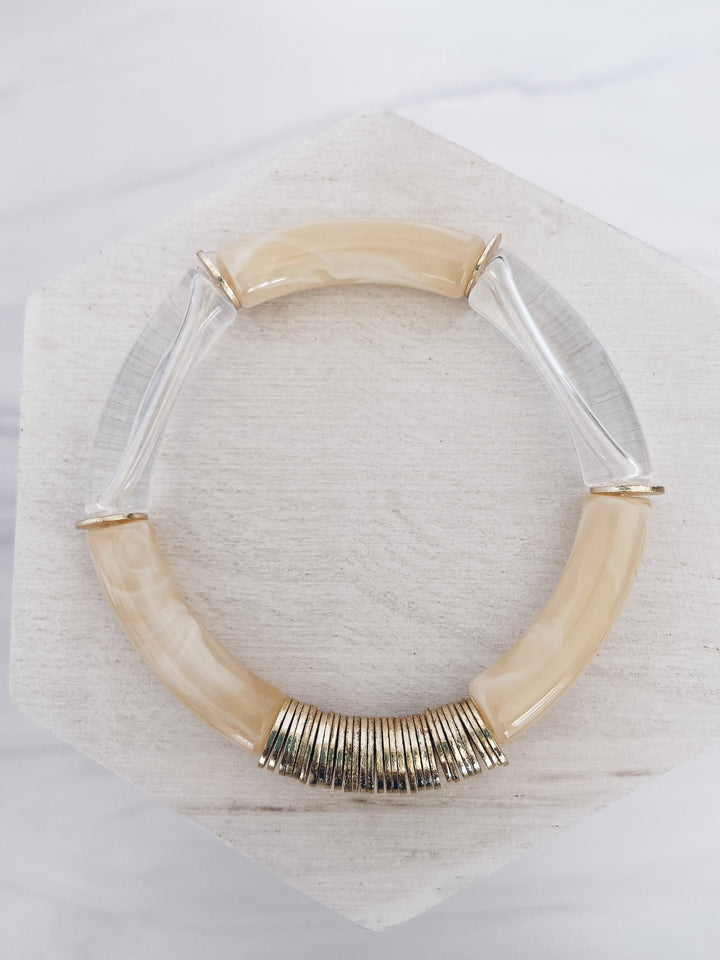 Mac and Ry - South Beach Bracelet in Ivory Marble