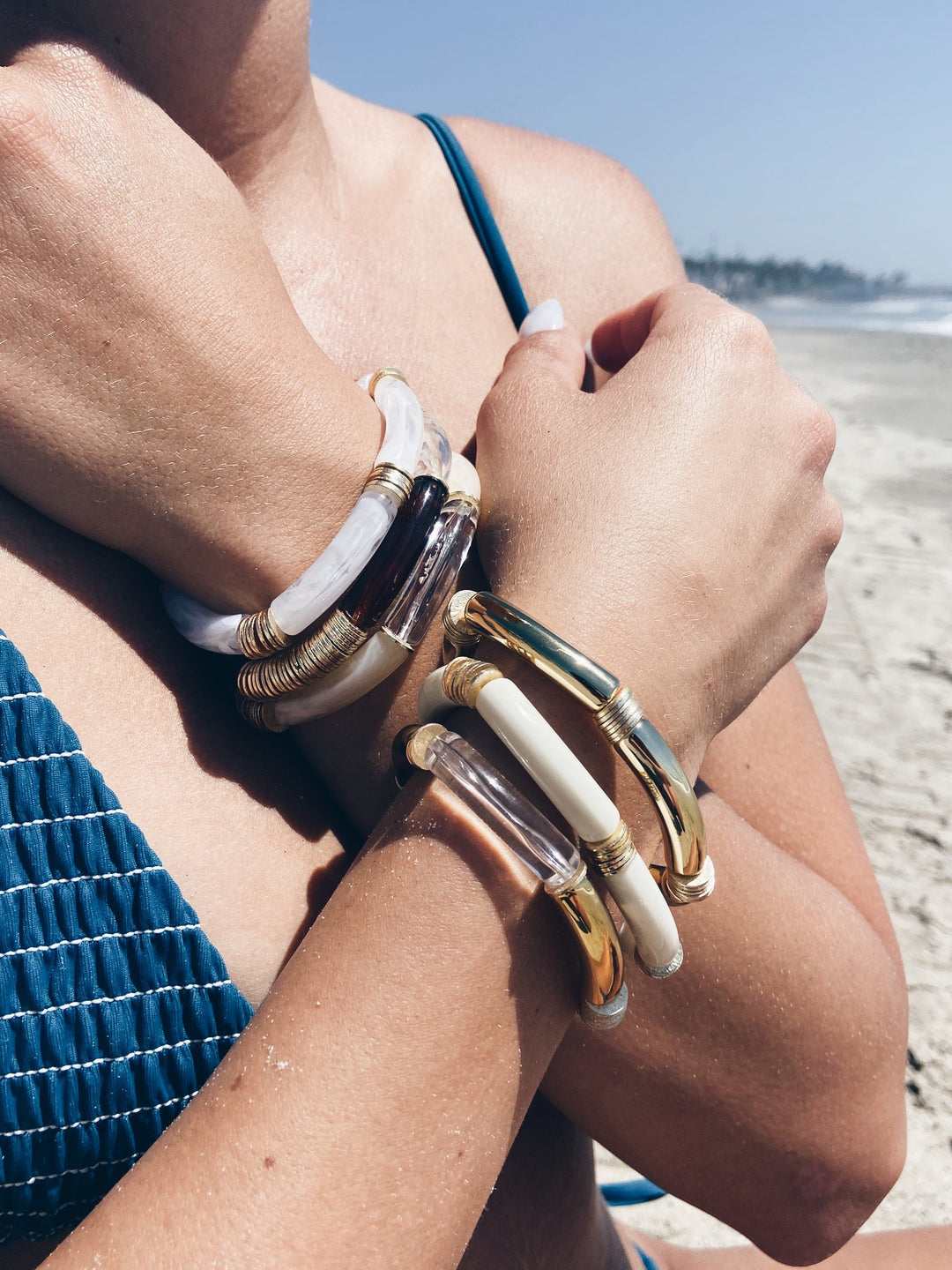 Mac and Ry - South Beach Bracelet in Clear