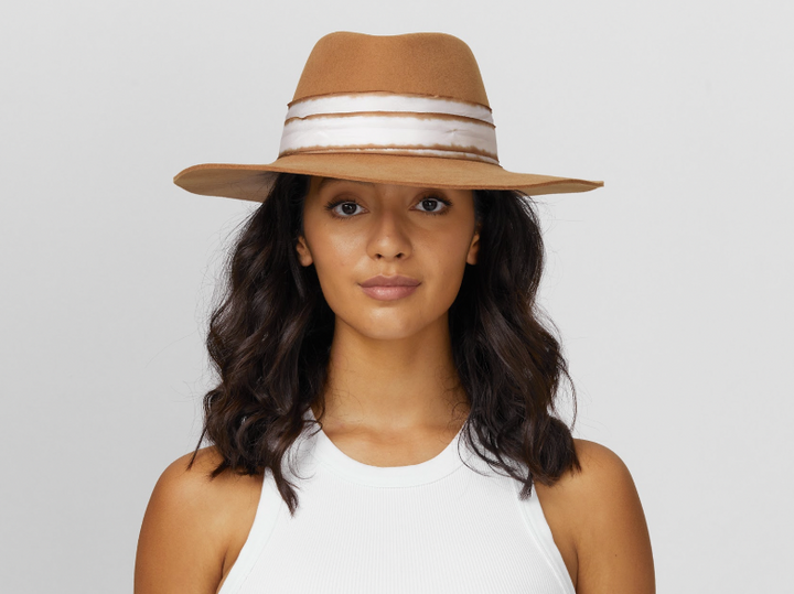 Freya - Almond Hat In Camel
