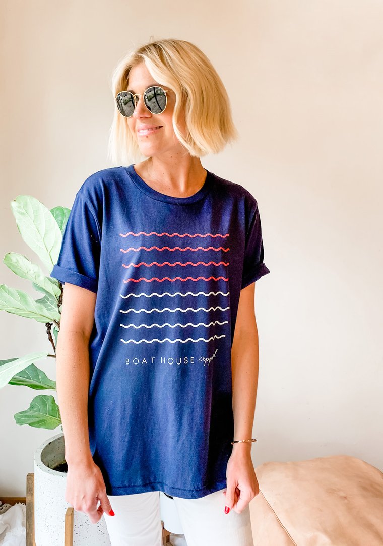 Boat House Apparel - Wanderlust Waves T-Shirt