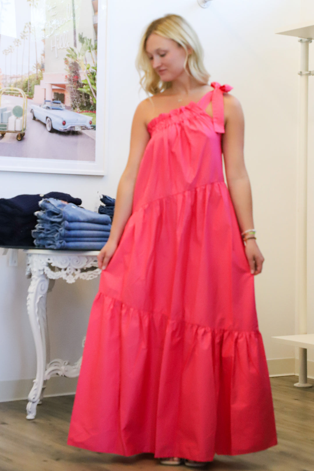 Xirena - Maisie Dress in Pink Sun