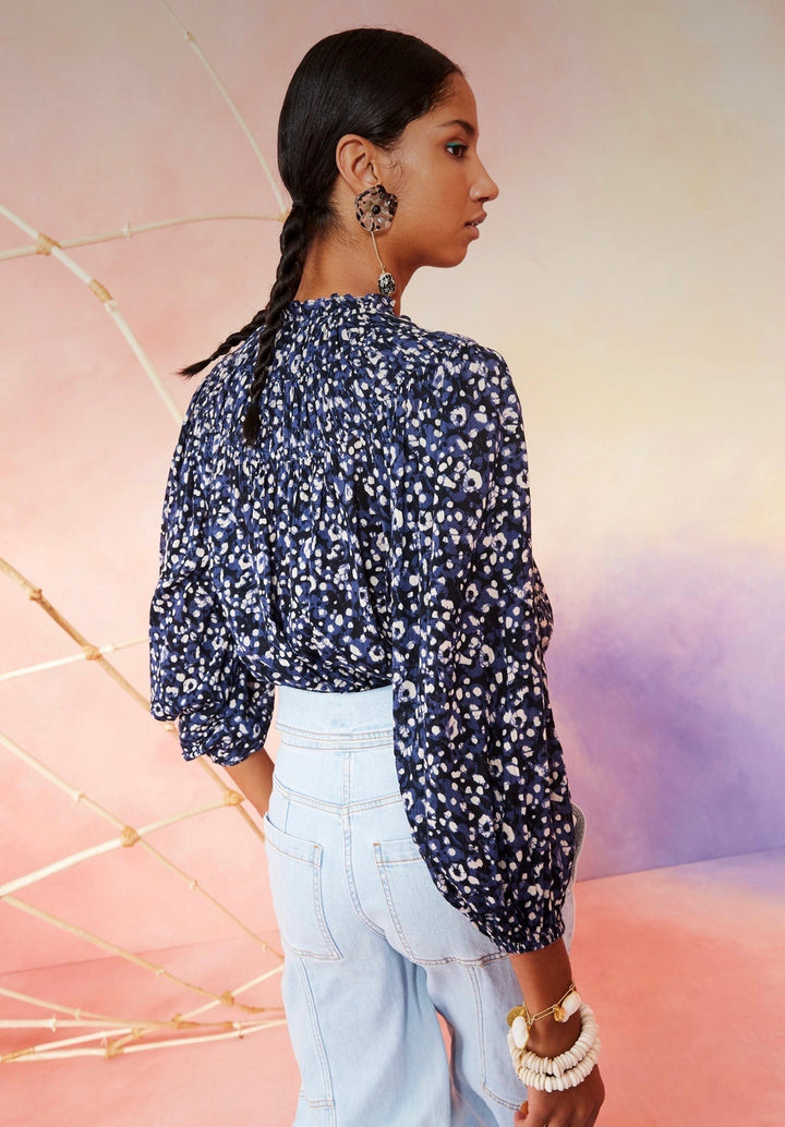Ulla Johnson - Jamila Blouse in Indigo