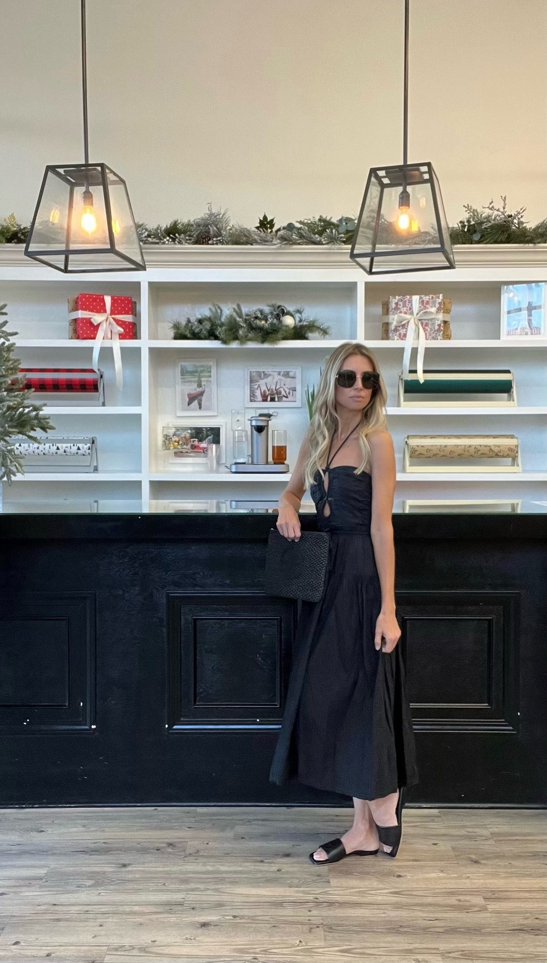 Ulla Johnson - Emmaline Dress in Noir  Blond Genius