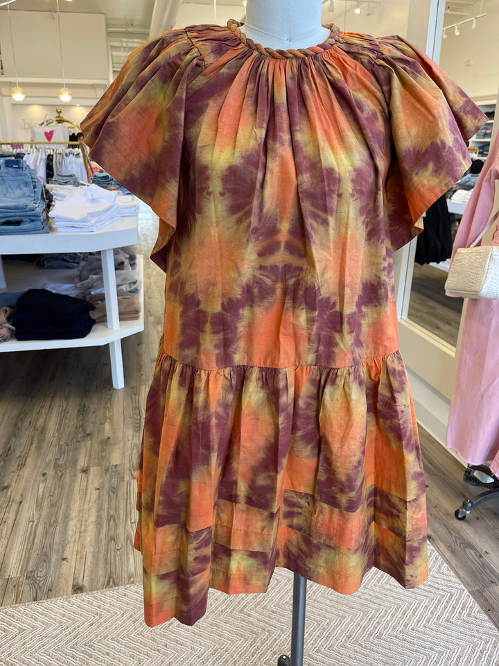 Ulla Johnson - Isolde Dress in Red Topaz