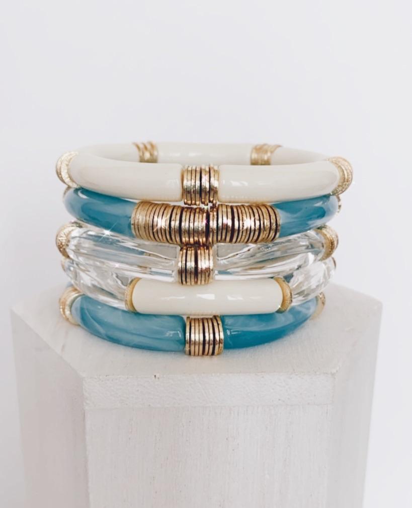 Mac and Ry - Laguna Beach Bracelet in Marshmallow