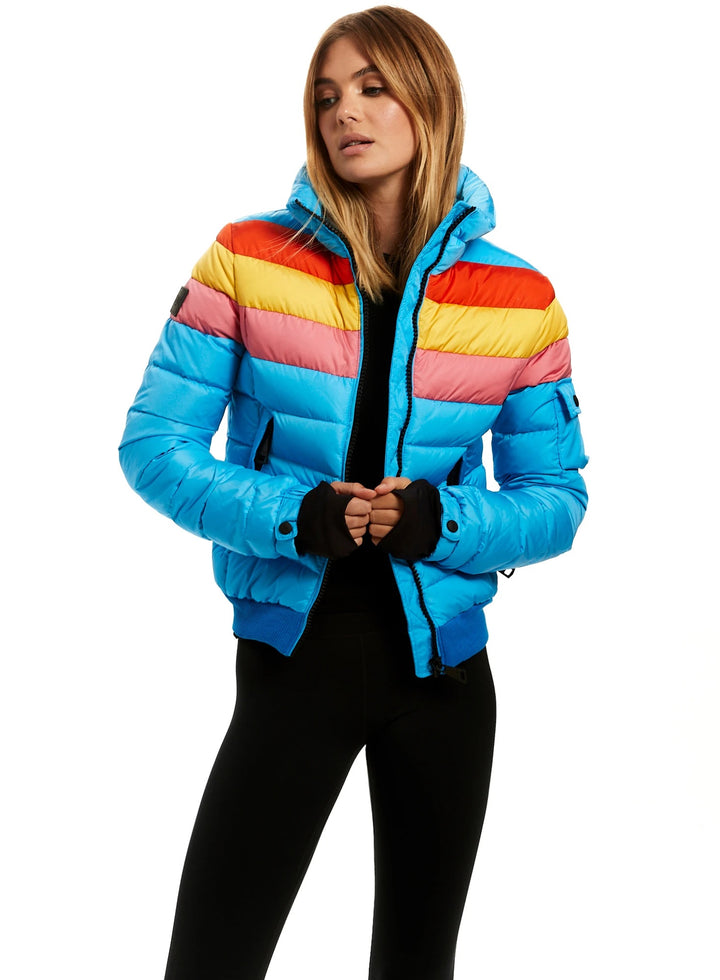 SAM - Starburst Jacket in Matte Blue