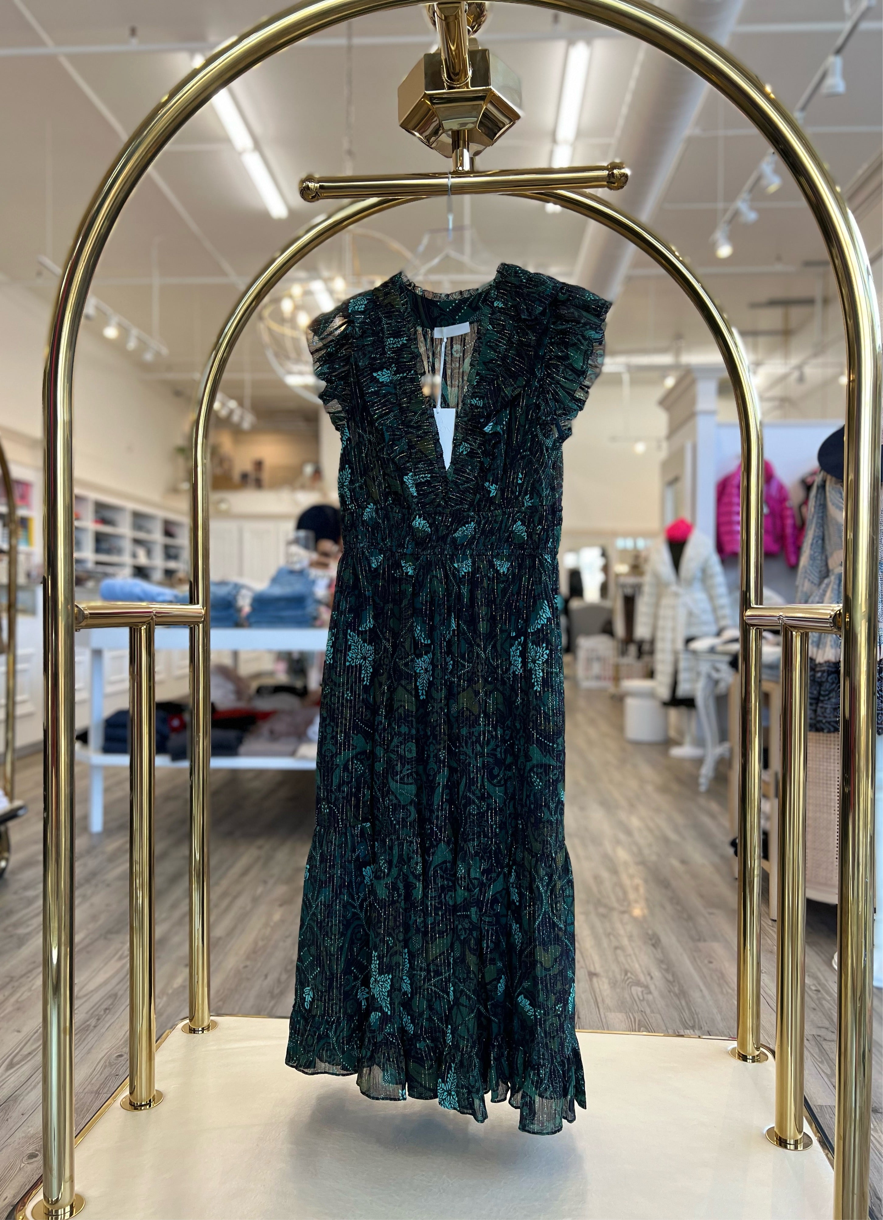 Ulla Johnson Samara Dress In Rainforest
