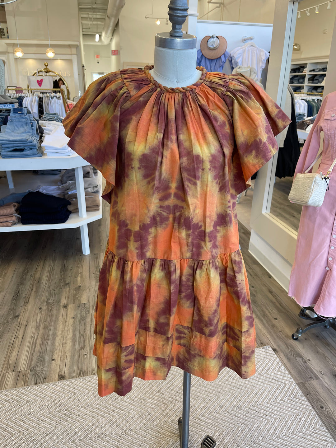 Ulla Johnson - Isolde Dress in Red Topaz