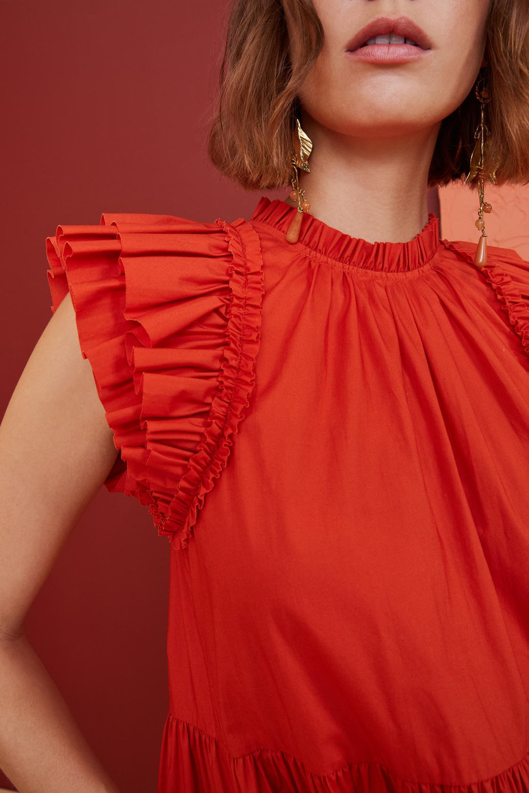 Ulla Johnson - Joan Dress in Nasturtium