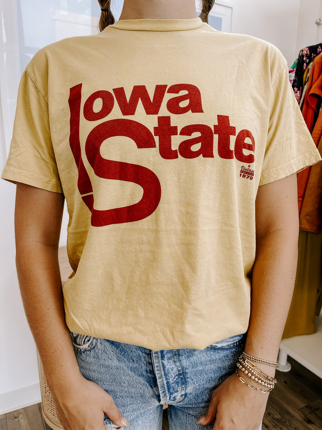 Retro Sport - Iowa State Tee in Gold