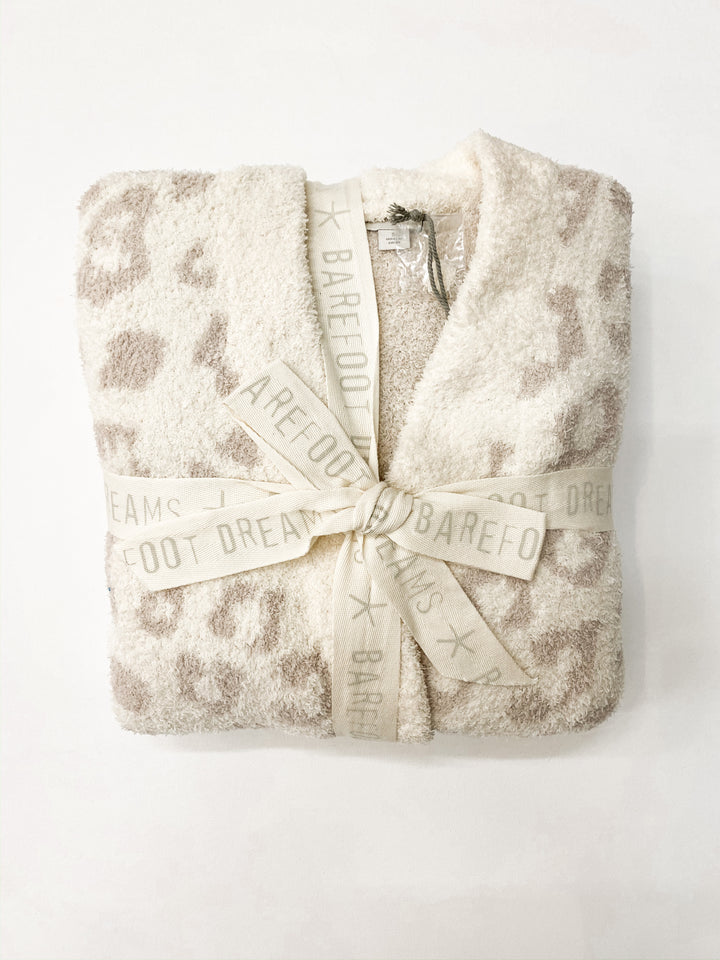 Barefoot Dreams - Cozychic Women's Barefoot in the Wild Robe in Cream Stone