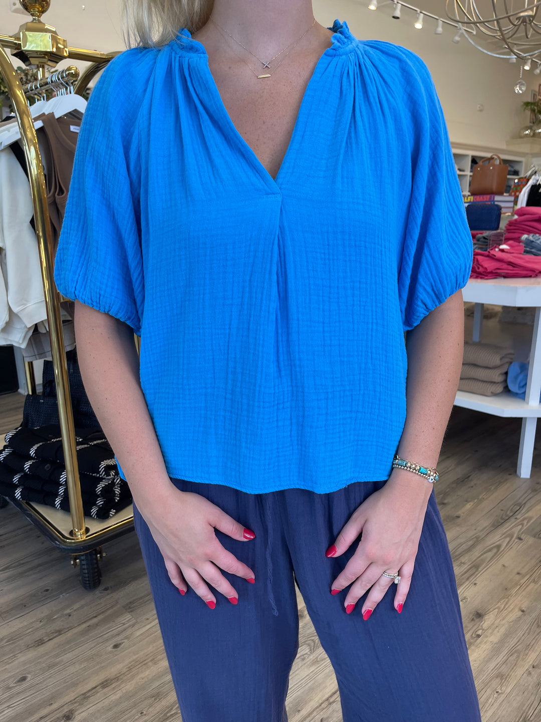 Xirena - Jules Top in Acqua