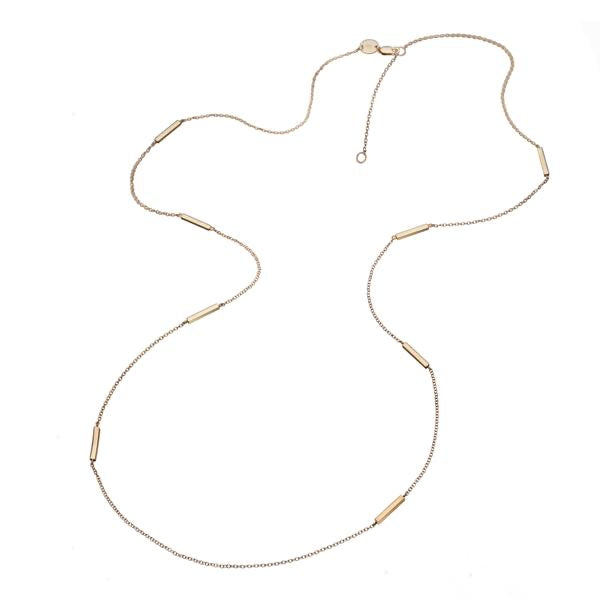 Jennifer Zeuner - Nadine Long Necklace in Gold Vermeil