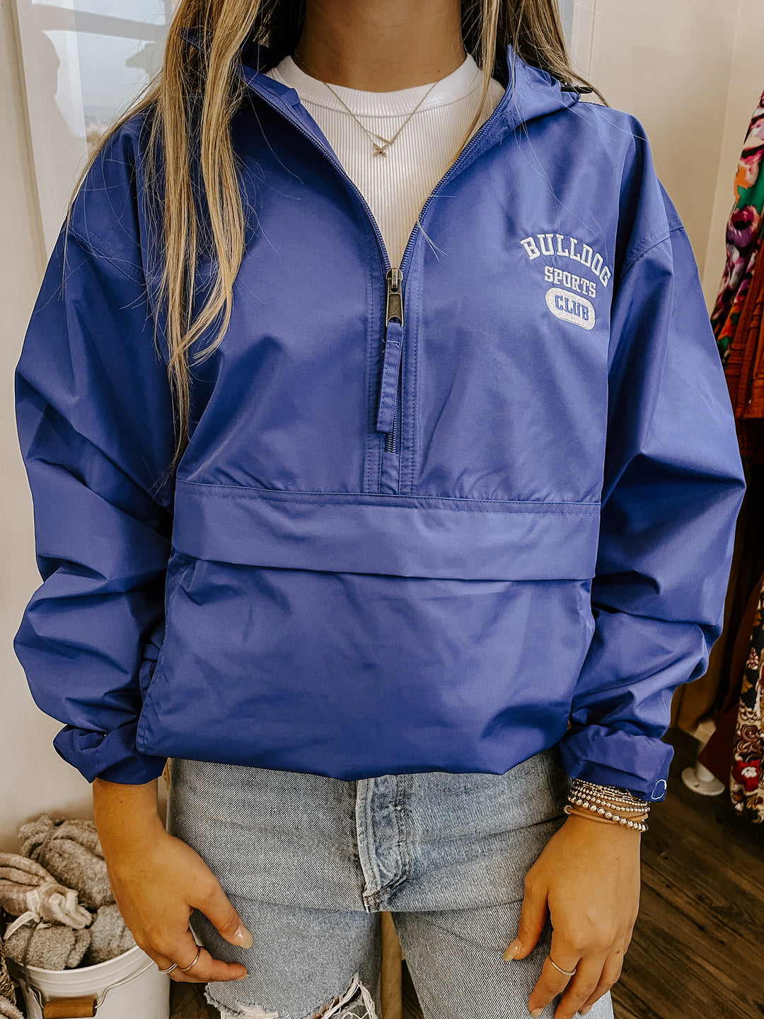 Blond Genius - Bulldog Sports Club Quarter Zip Jacket
