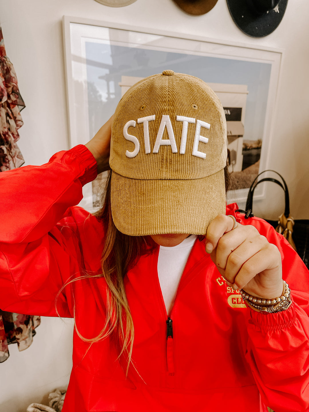 Gameday Social - 'STATE' Corduroy Hat