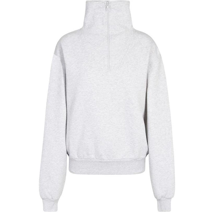 Anine Bing - Jalen Sweatshirt in Heather Grey