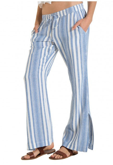 Bella Dahl - Side Slit Wide Leg White