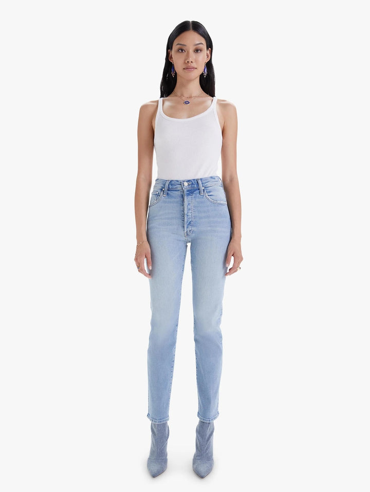 Mother Denim - High Waisted Hiker Hover Jean in Innerspace