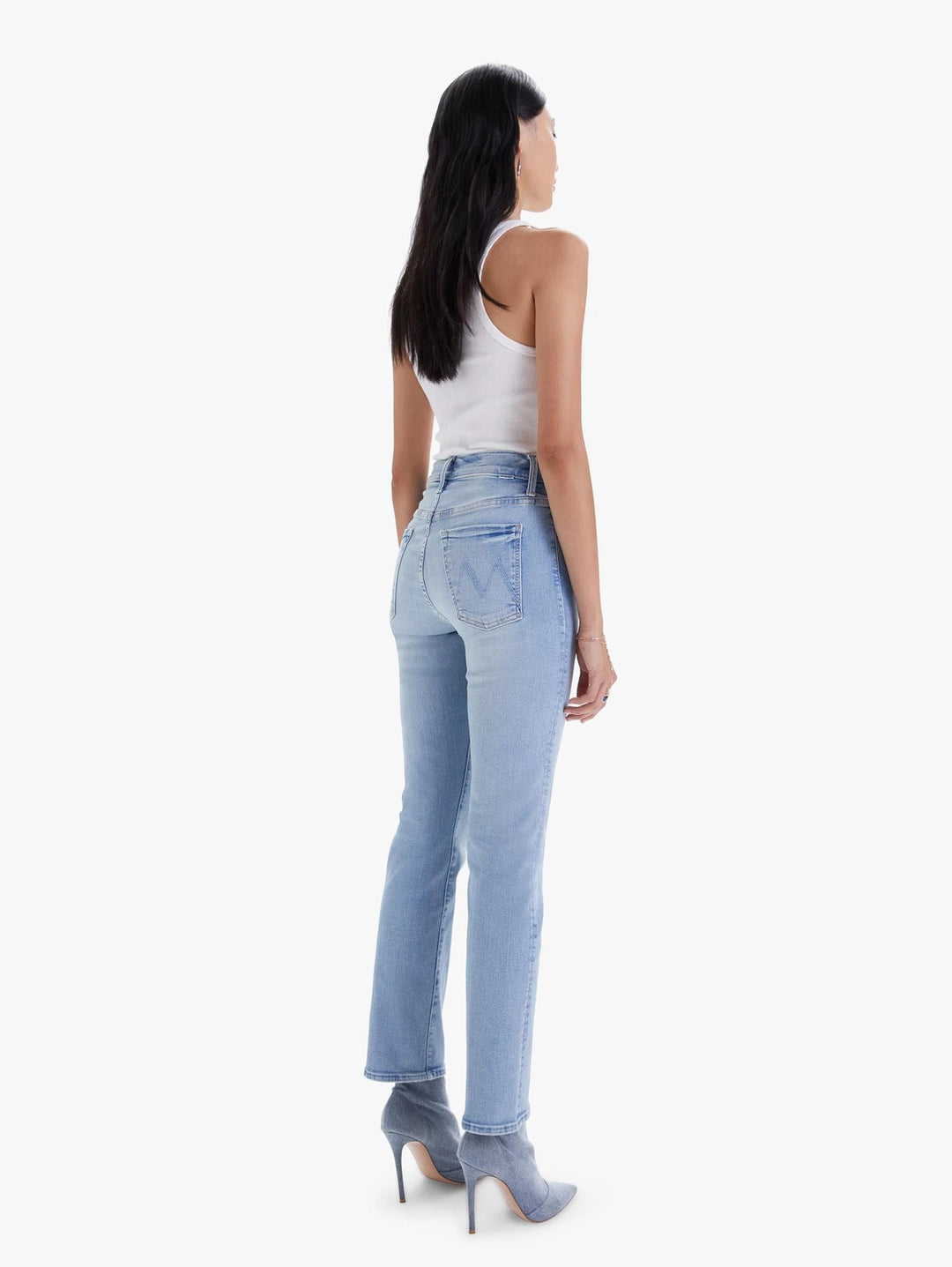 Mother Denim - High Waisted Hiker Hover Jean in Innerspace
