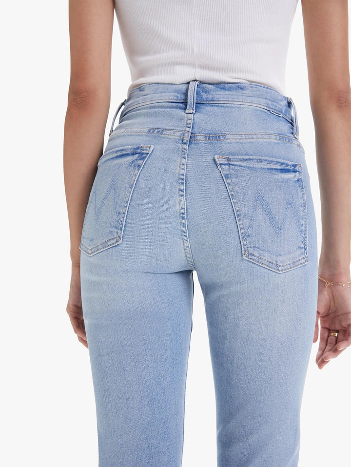 Mother Denim - High Waisted Hiker Hover Jean in Innerspace