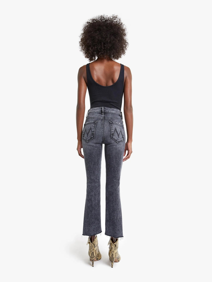 Mother Denim - The Insider Crop Step Fray in Train Stops