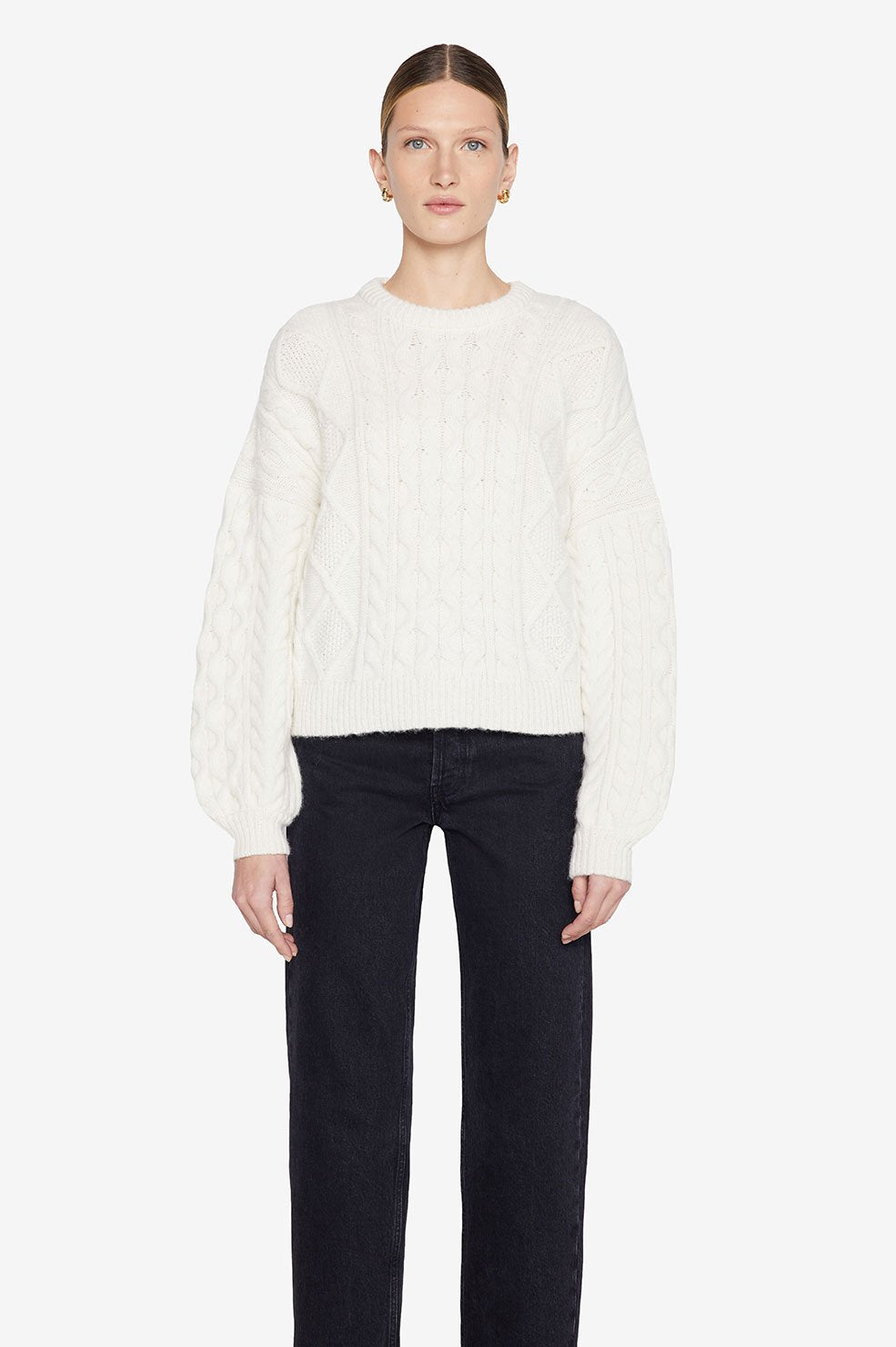 Anine Bing - Irina Sweater in Ivory