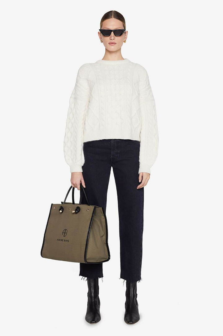 Anine Bing - Irina Sweater in Ivory
