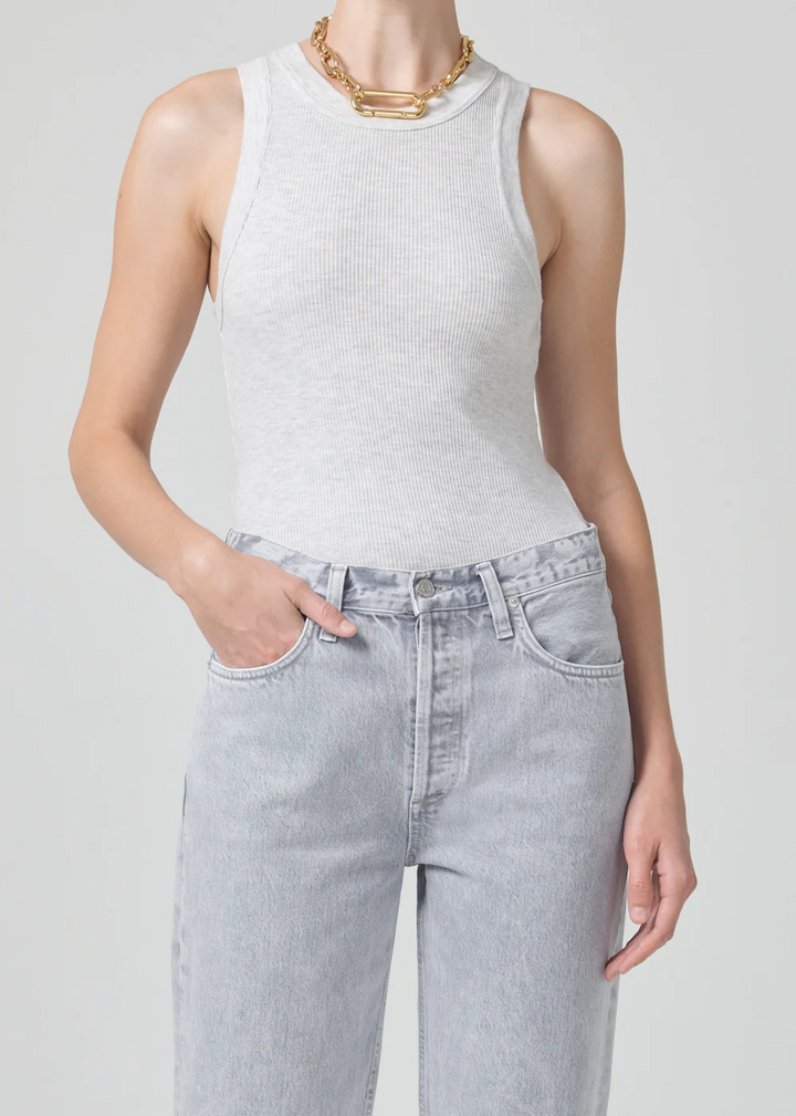 Citizens of Humanity - Isabel Rib Tank in Heather Grey