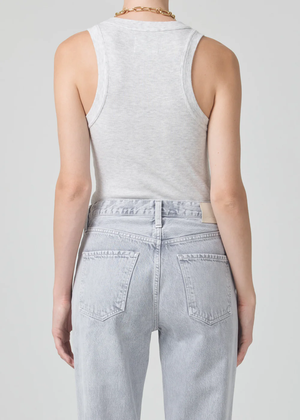 Citizens of Humanity - Isabel Rib Tank in Heather Grey