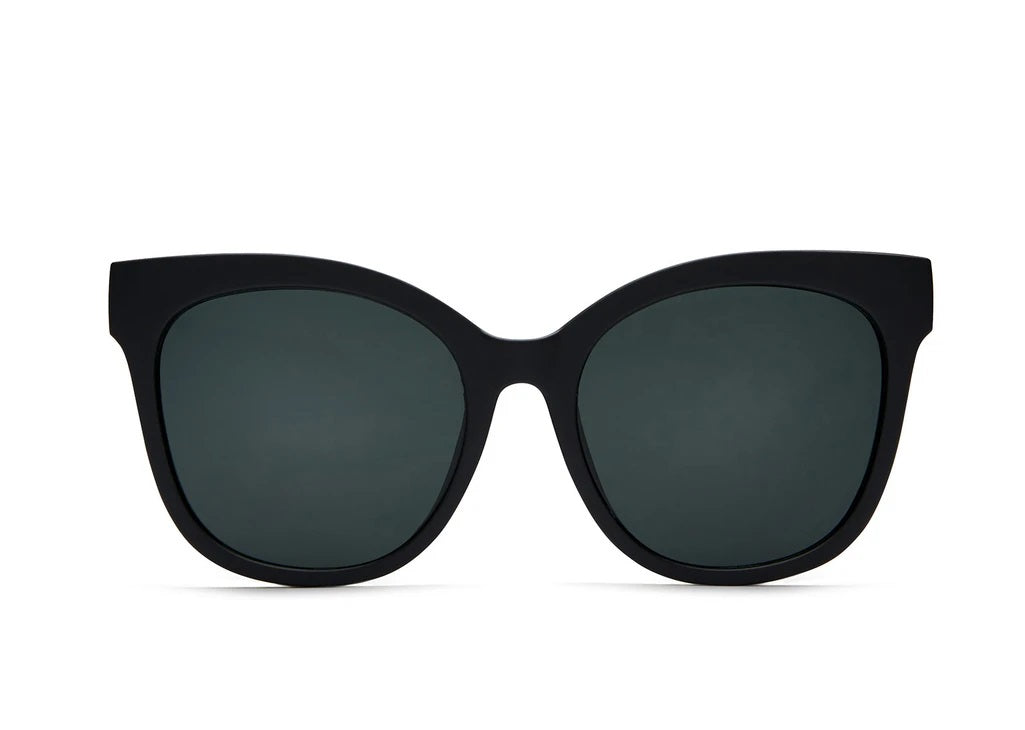 Quay Sunglasses - It's My Way in Black/Smoke Lens