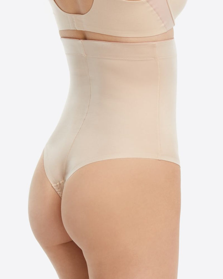 Spanx - Suit Your Fancy High Waisted Thong in Champagne Beige