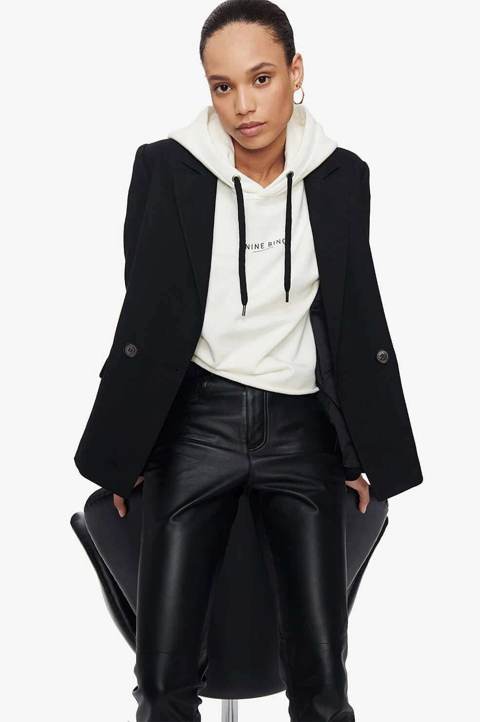 Anine Bing - Jamie Hoodie in White