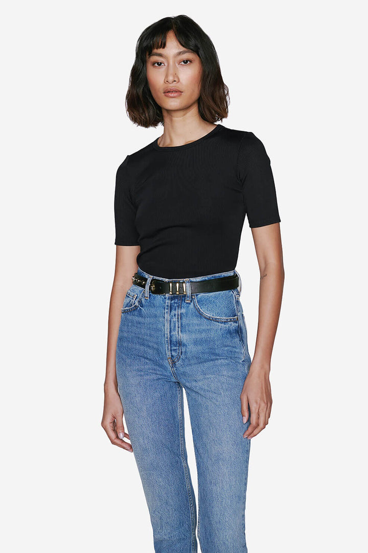 Anine Bing - Jean Top in Black