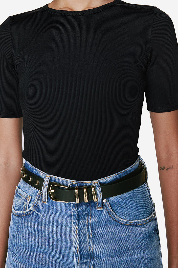 Anine Bing - Jean Top in Black