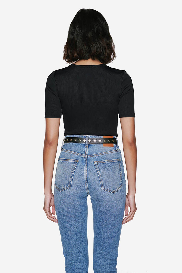 Anine Bing - Jean Top in Black