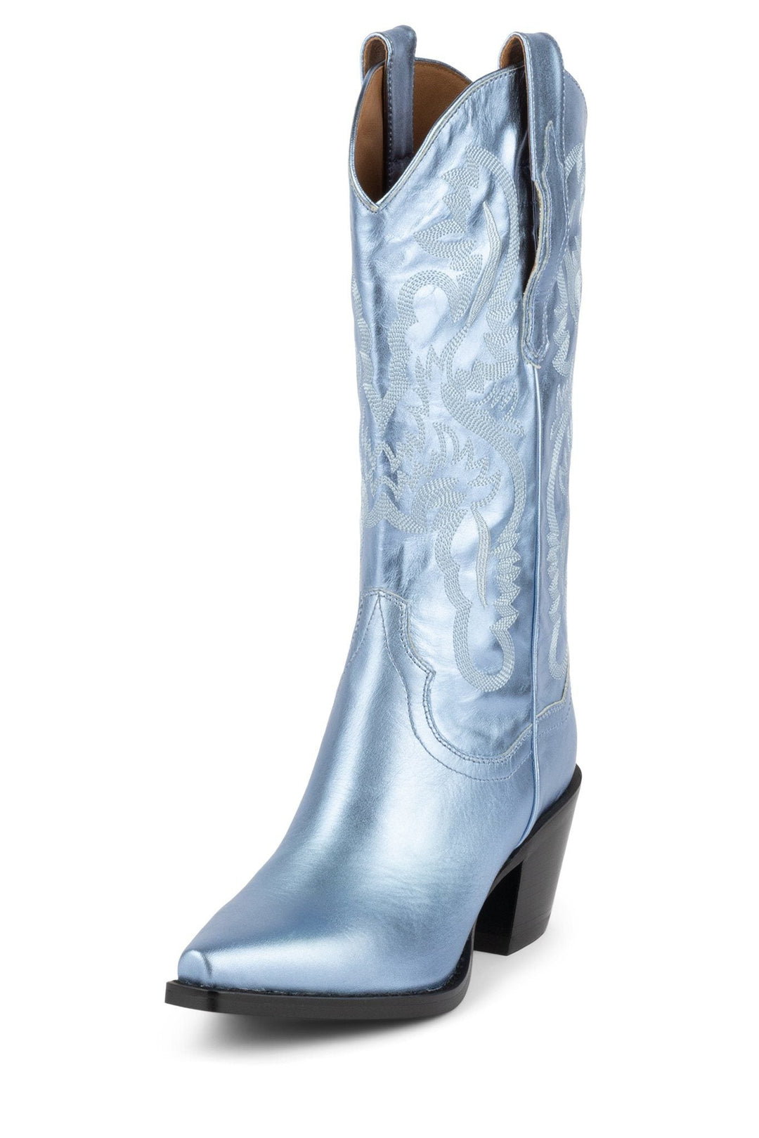 Jeffrey Campbell - Dagget in Light Blue Metallic Shoes