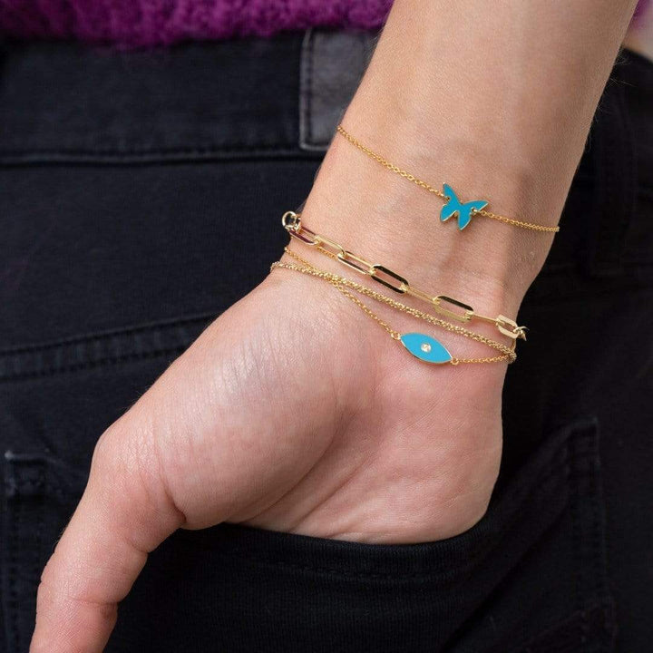 Jennifer Zeuner - Astrid Bracelet in Gold Vermeil Jewelry